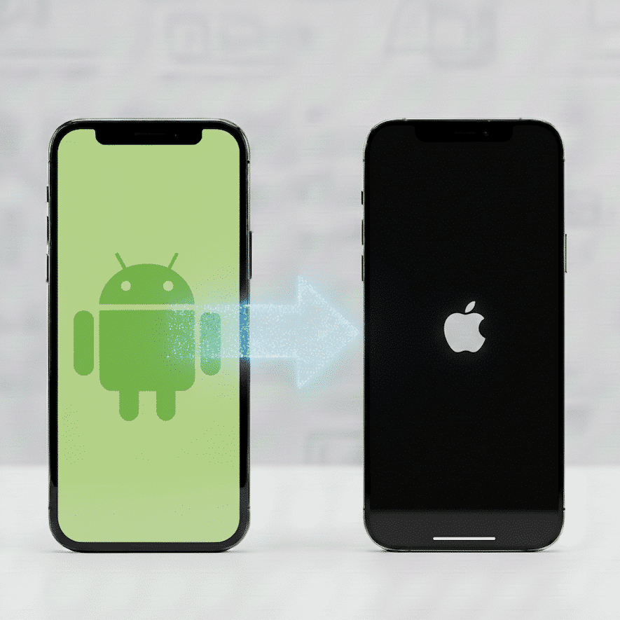 Przenieść zdjęcia z Androida na iPhone – transfer danych i galerii pomiędzy telefonami